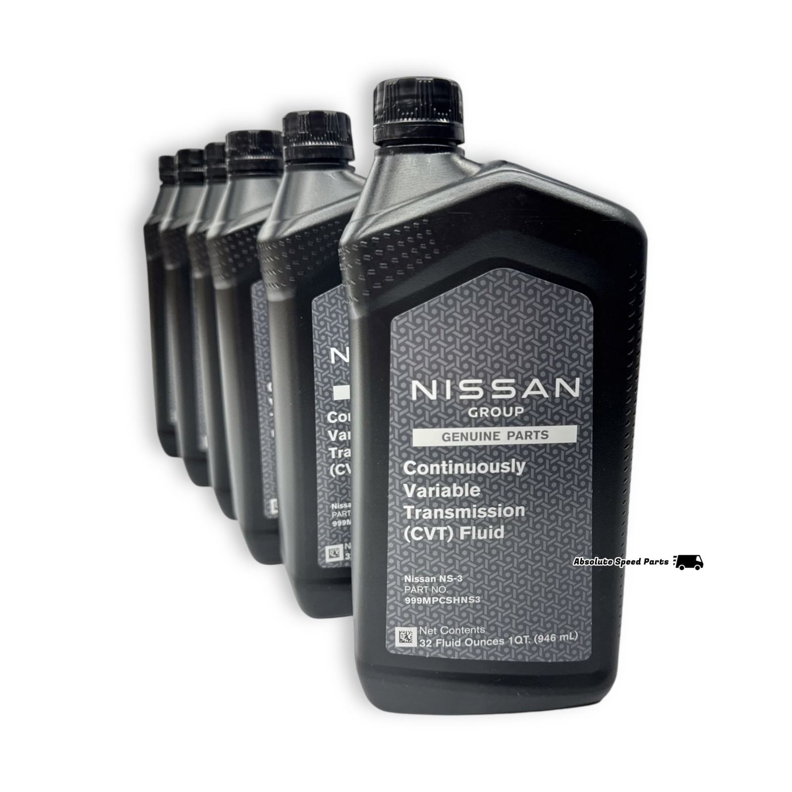 GENUINE OEM Nissan NS-3 CVT Fluid 6-Quart 999MP-CV0NS3 999MP-NS300P 999MP-CSHNS3