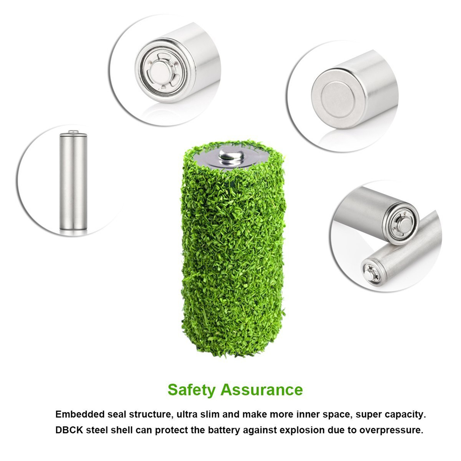 Kastar HR03 AAA Rechargeable Battery for Panasonic 1.2V 1000mAh HHR-75AAA/BU