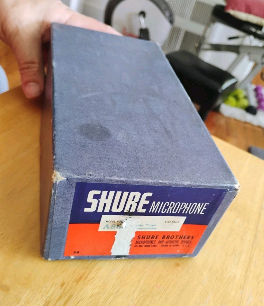 Vintage 1959s SHURE A86A MIC MICROPHONE SUT STEP UP Line TRANSFORMER In BOX