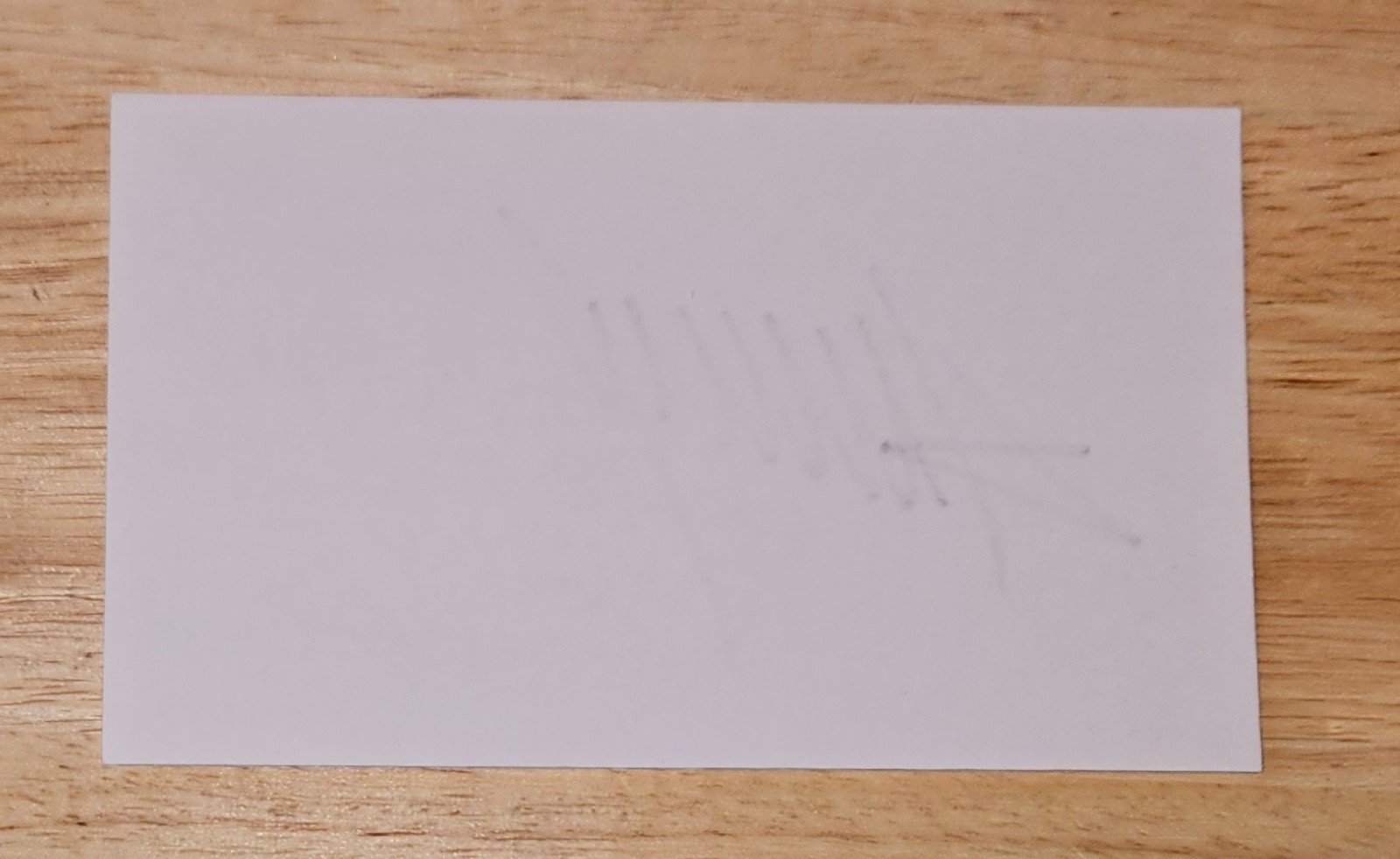 Donald Trump POTUS Signed Index Card US President Autograph