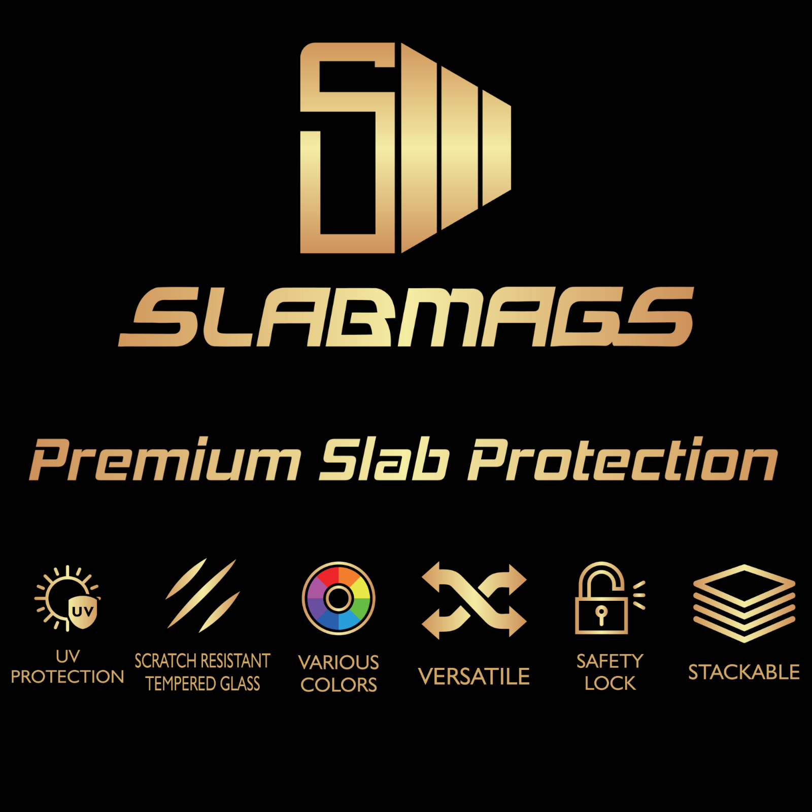 Slabmags All Sizes and Colors - International Shipping Available