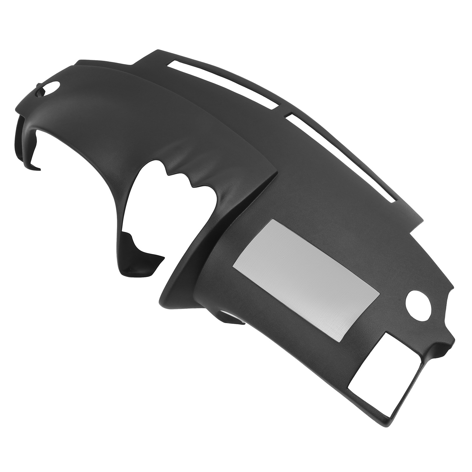 Molded Dashboard Cover Center Dash Cap Overlay Black For Nissan Altima 2008-2012