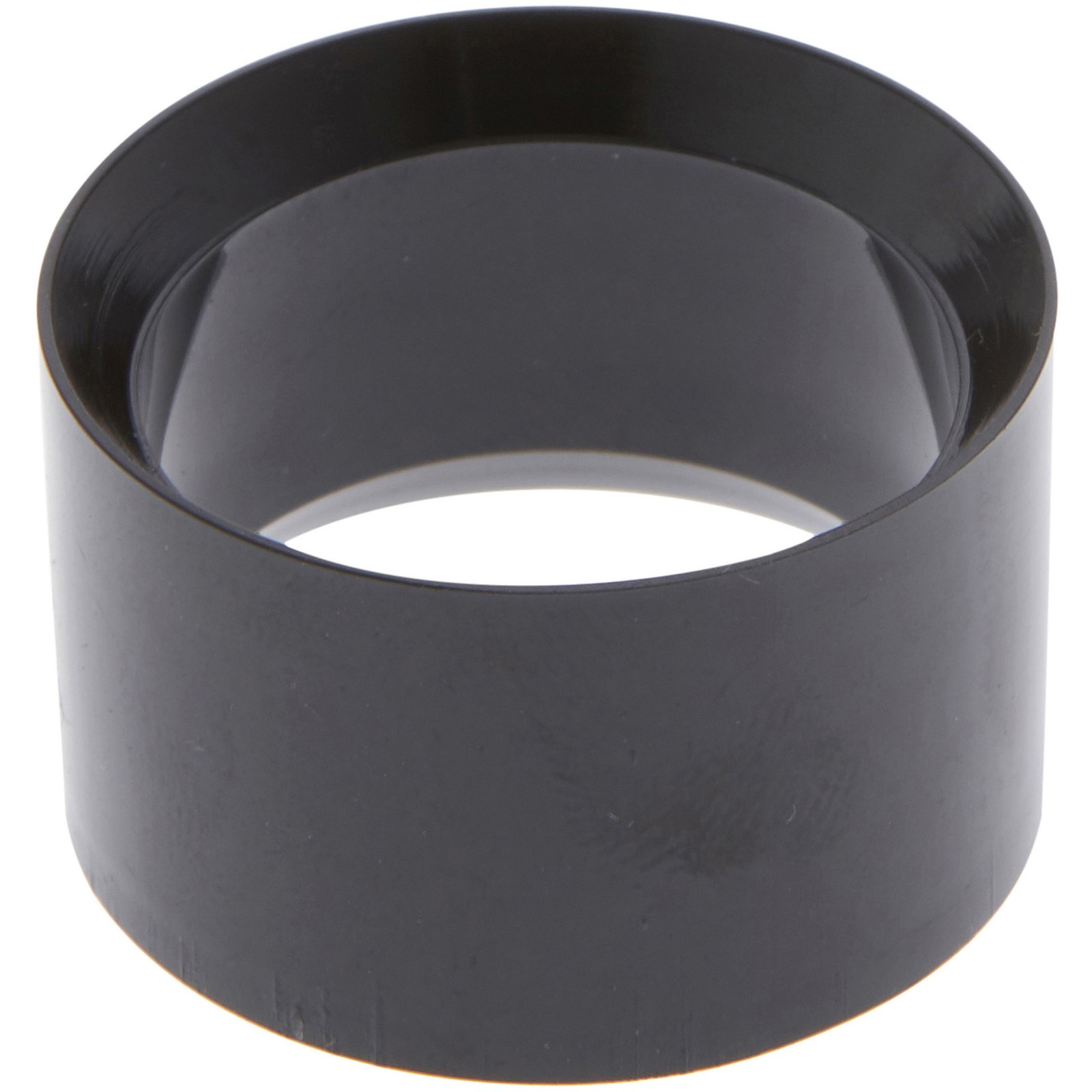 Plymor Black Acrylic Sphere Display Holder Stand, 0.75" H x 1.25" W