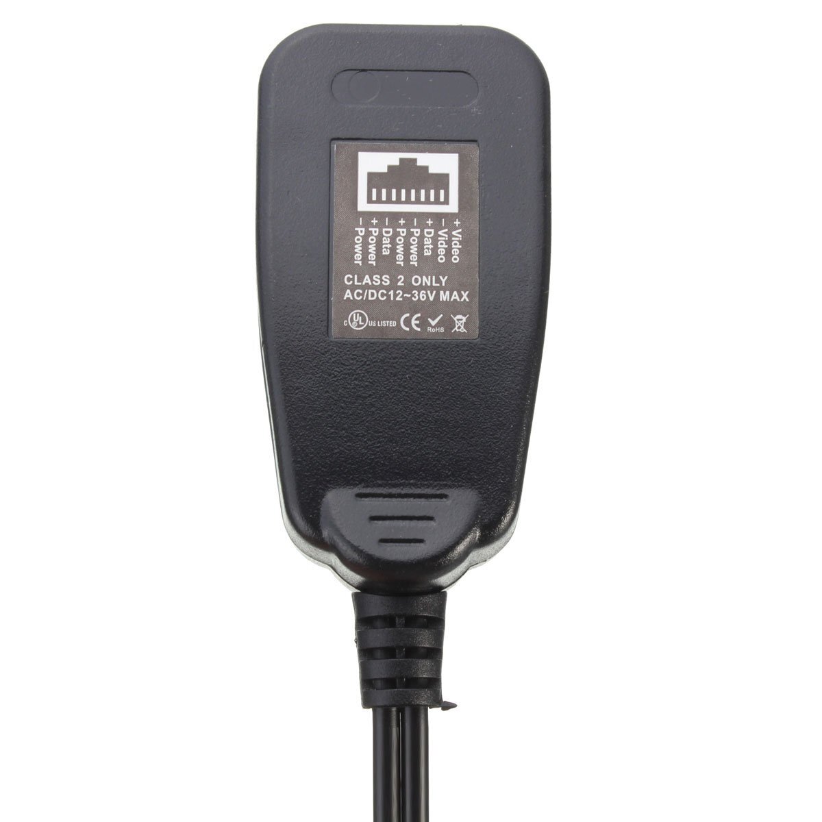 10PC CCTV Coax BNC Video & Power Balun Transceiver to CAT5e 6 RJ45 Connector9VKs