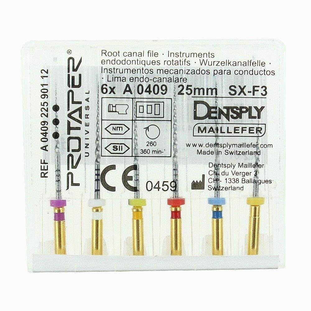 Dentsply Rotary ProTaper Universal Engine NiTi Files (1 Pack)