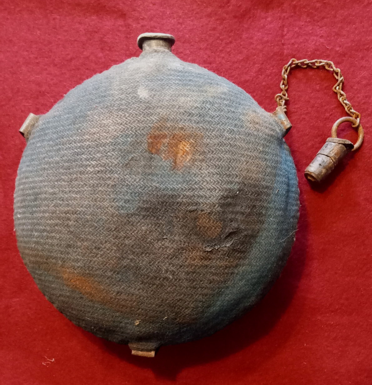 NICE ORIGINAL CIVIL WAR SKY BLUE UNION SMOOTH SIDE CANTEEN