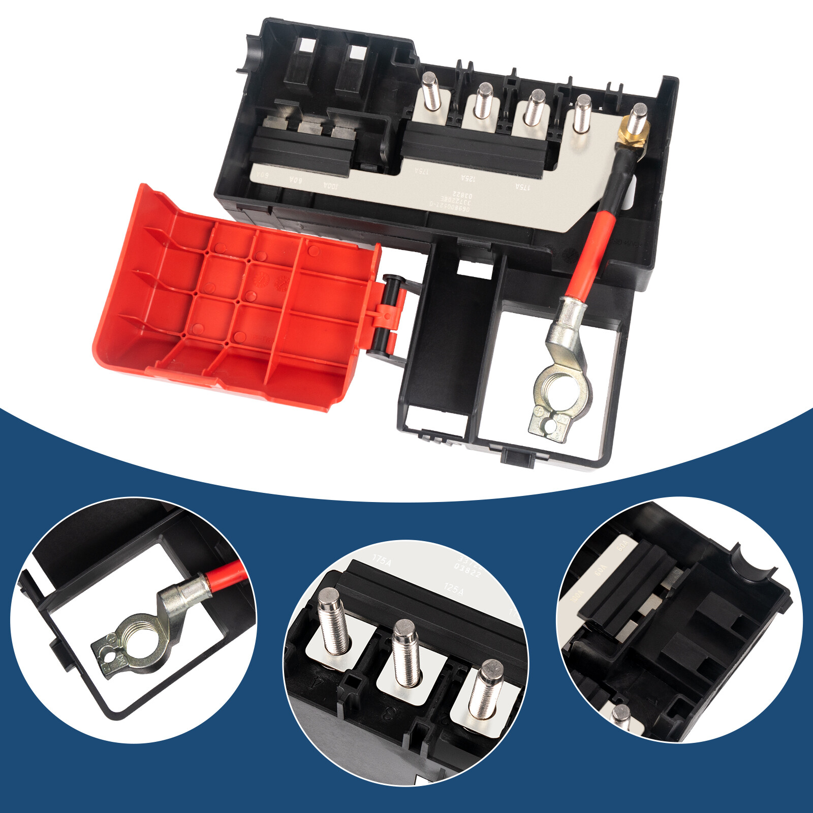 Battery Distribution Engine Compartment Fuse Block Compatible with GM 84354716