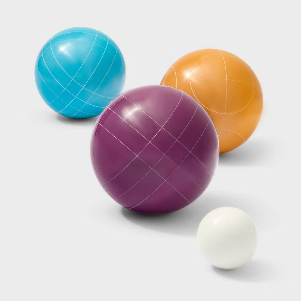 100mm Resin Bocce Ball Set - Embark