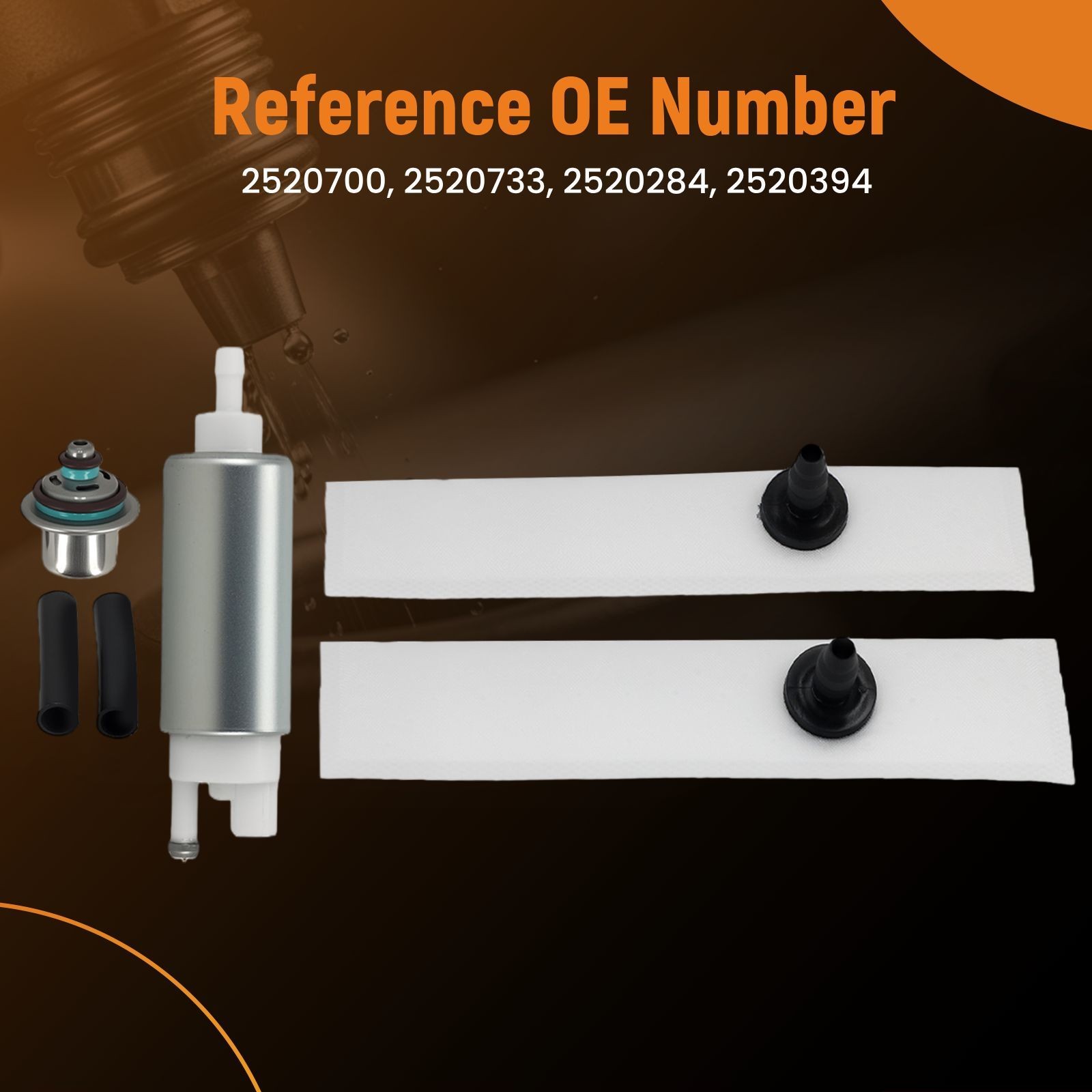 Fuel Pump w/ Regulator for Victory Vegas Kingpin Jackpot Hammer 2003-08 2520284