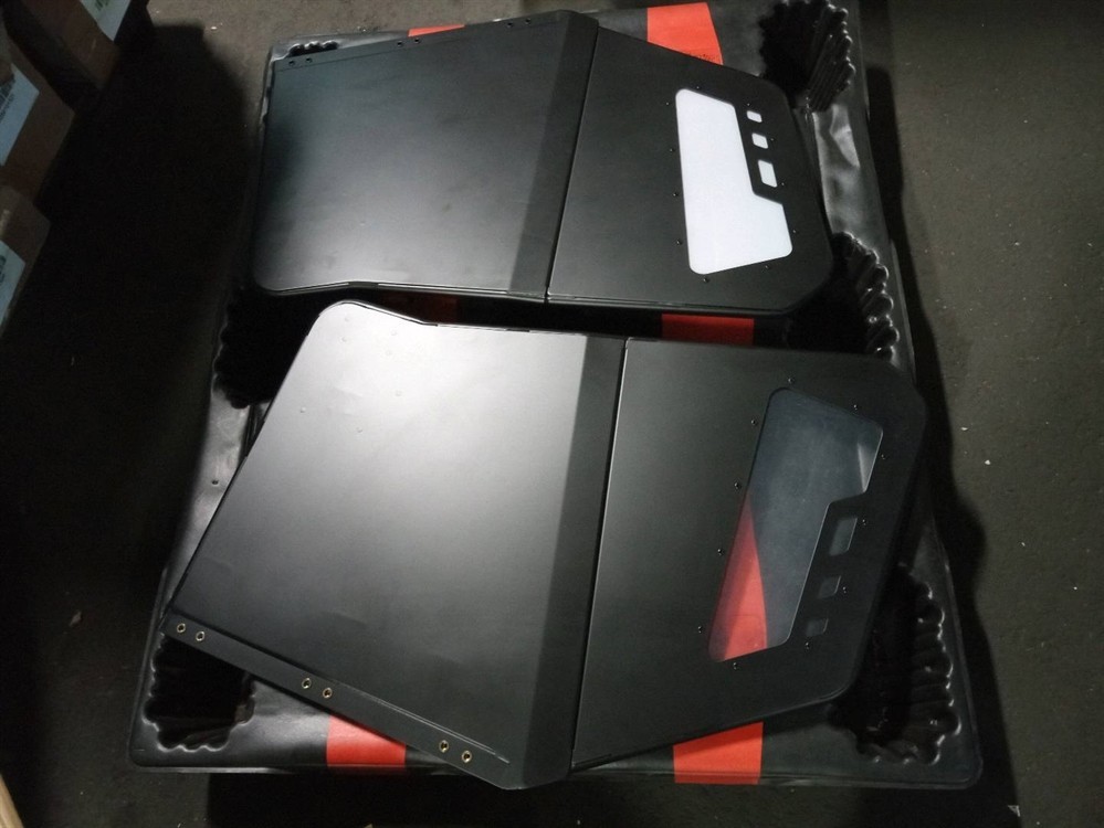 Heavy Duty Aluminum Front & Rear Half Door For CFMOTO UForce 1000 XL 2022-2026