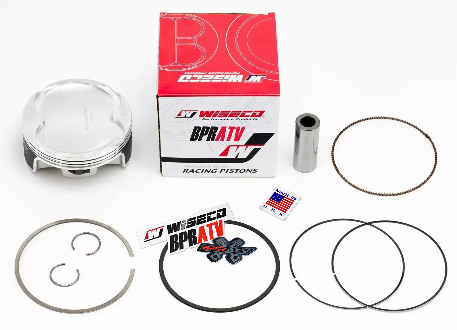 Kawasaki Brute Force 750 Stock Top Rebuild Kit Cylinders Wiseco Pistons Cometic