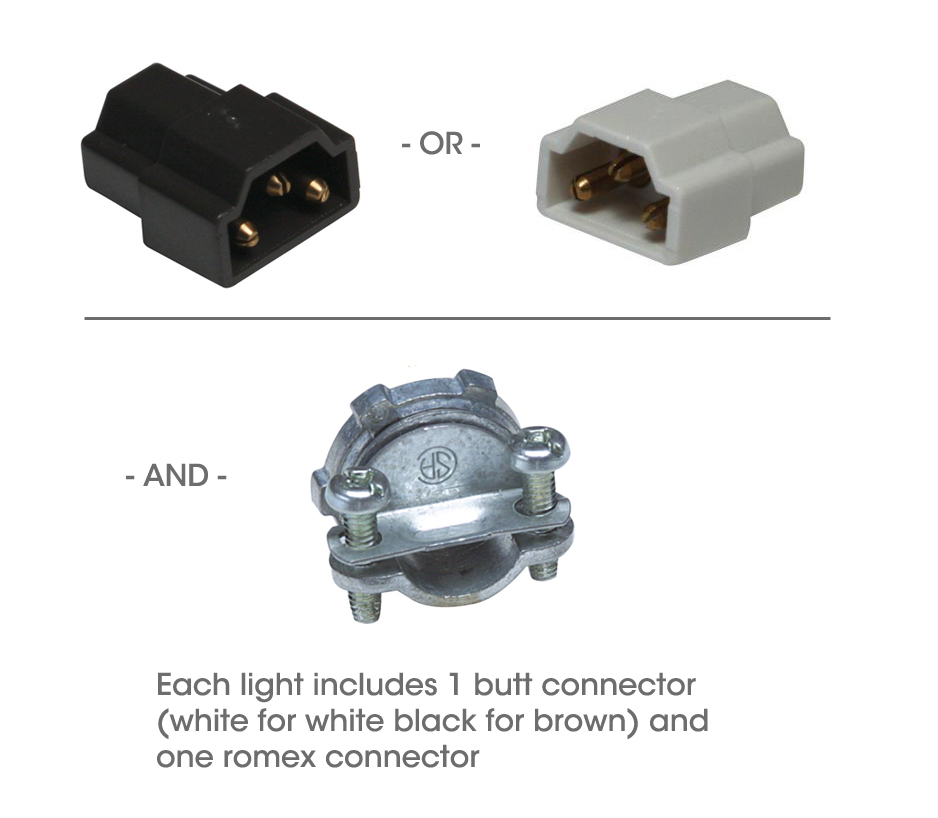 120v Under Cabinet LED 9" 14" 22" 32" Hard Wire Linkable knock outs L-6