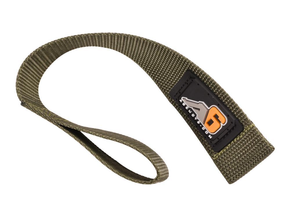 Agency 6 Heavy Duty Hook / Winch Pull Strap - 1.5" Wide 7 colors to choose from!