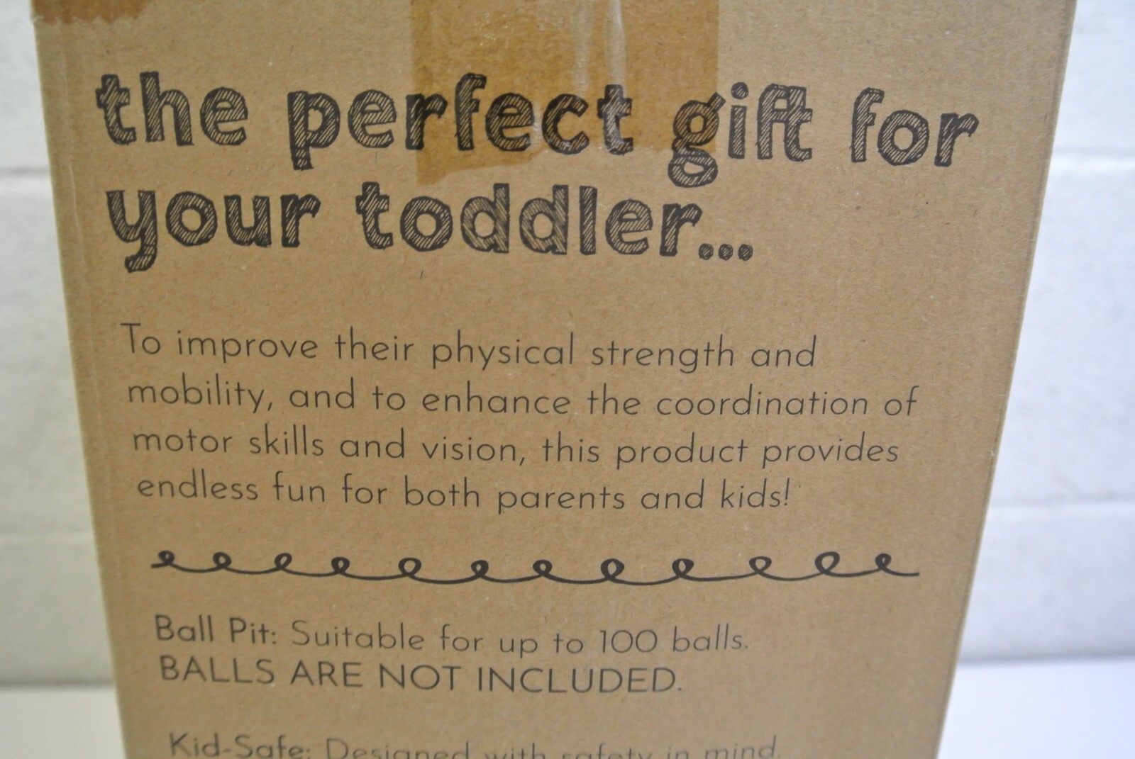 ZICOTO Climbing Toy for Toddlers Foam Blocks w/Ball Pit BALLS NOT INCLUDED