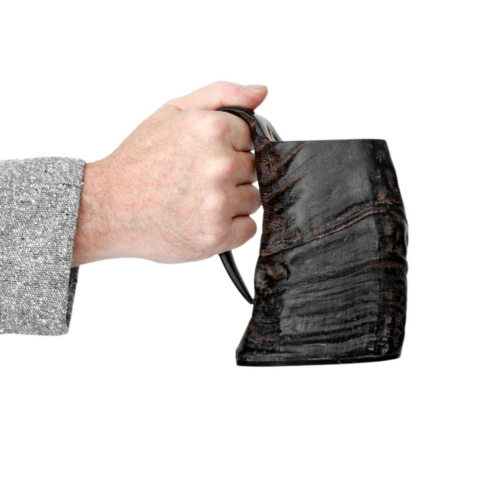 Viking Drinking Tankard Horn Ale Mead Game of Thrones Medieval Bovine Mug 325 ML