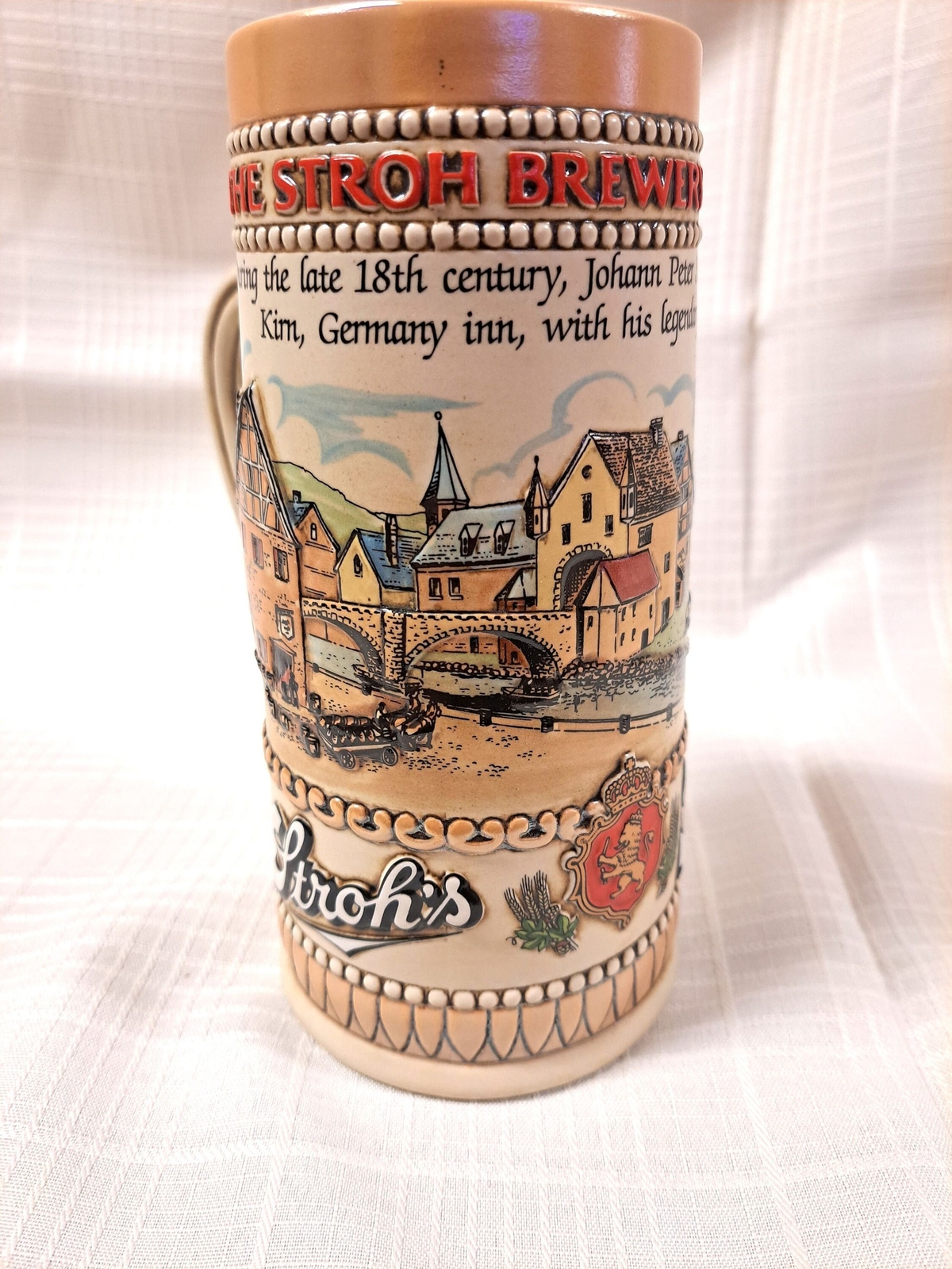 Stroh’s Heritage Series II Beer Stein