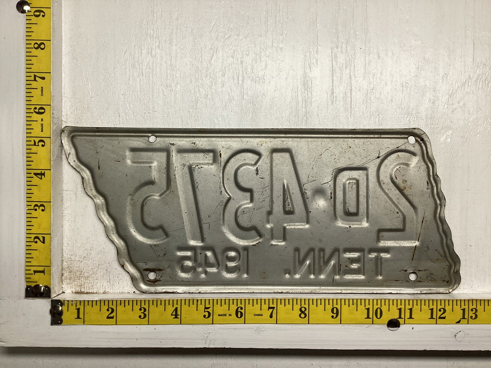 1945 Tennessee License Plate