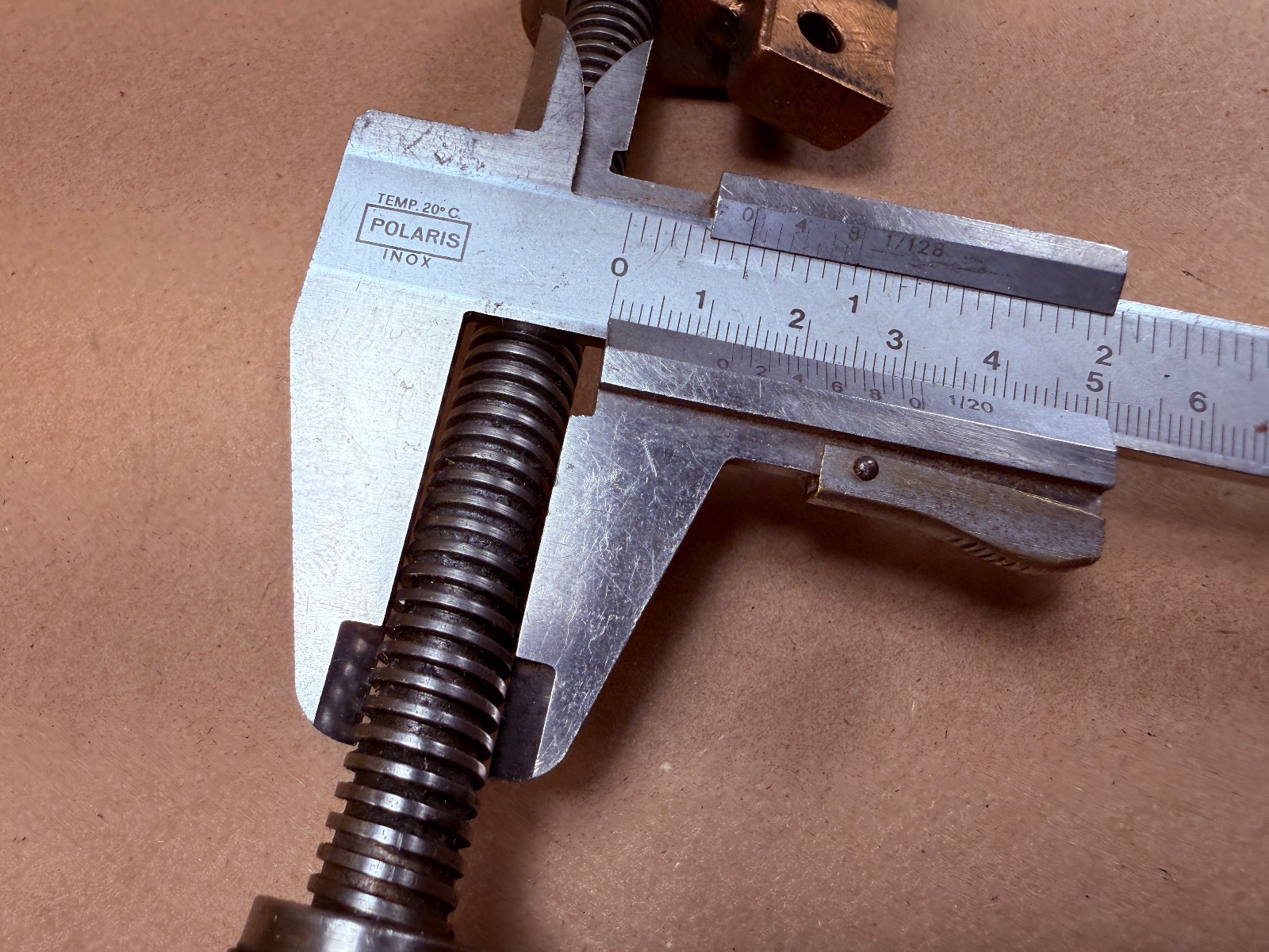 Vintatge Horizontal Milling Saddle Cross Slide Leadscrew Brass Nut + Knob