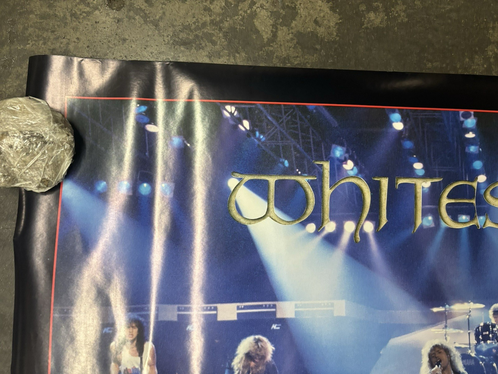 Whitesnake 1987 English Rock Poster Vintage C2821