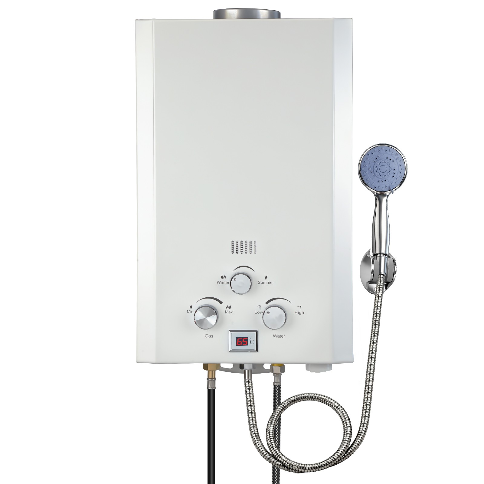 Tankless Propane Gas Hot Water Heater On-Demand Instant Gas Pressure 2800 Pa