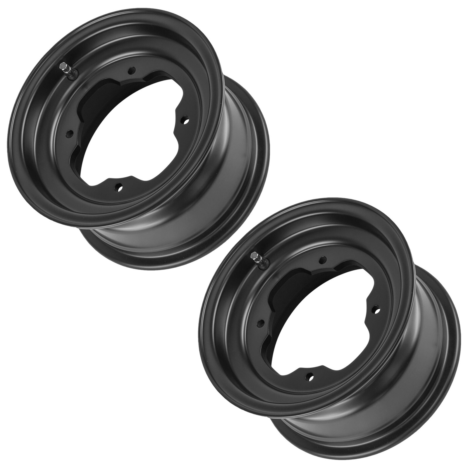 Caltric 5LP-25180-11-YX Front Wheel Rims For Yamaha Raptor 700 YFM700 2006-2007