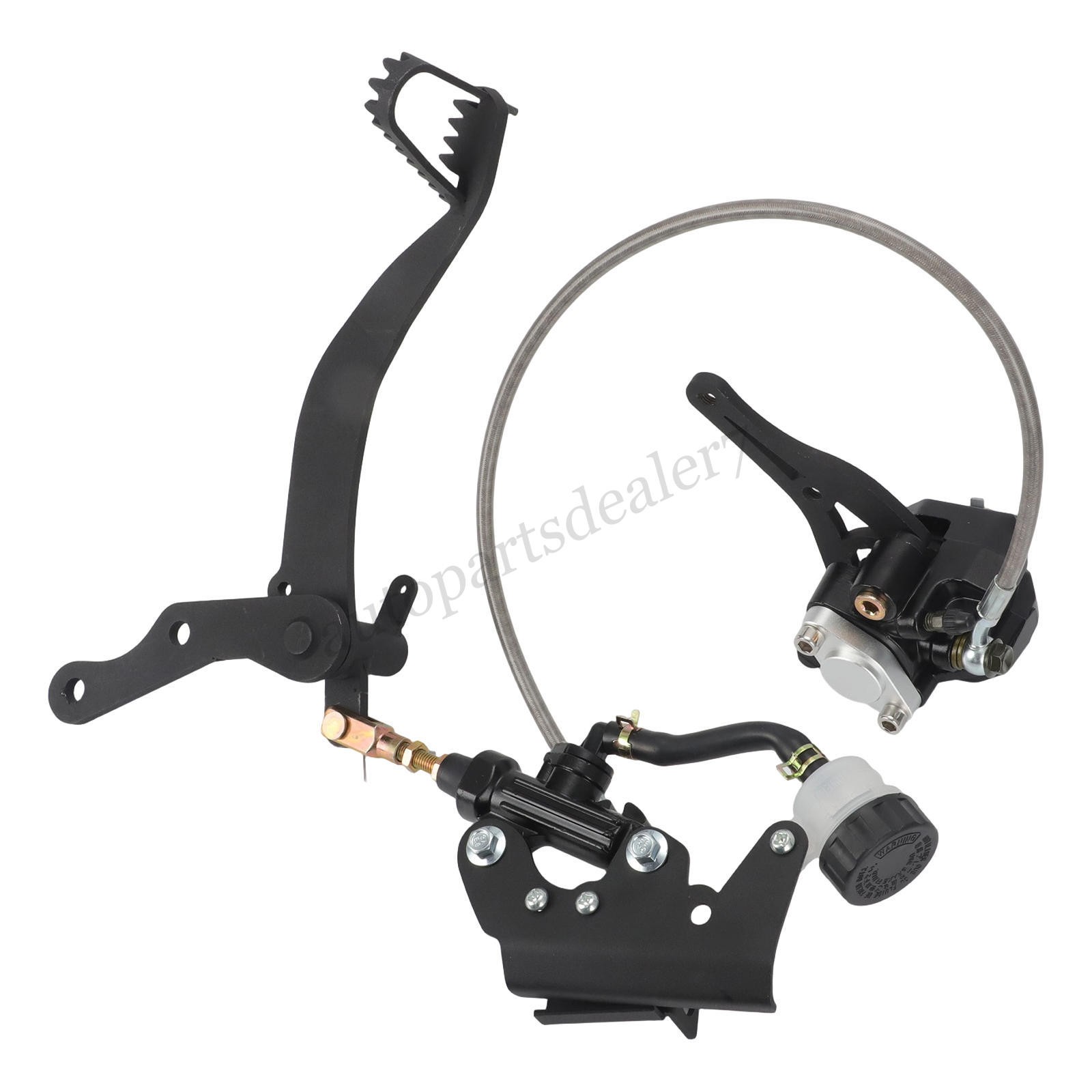 Rear Hydraulic Brake Conversion Kit for 1988-2002 Yamaha Blaster YFS200 Bolt-On