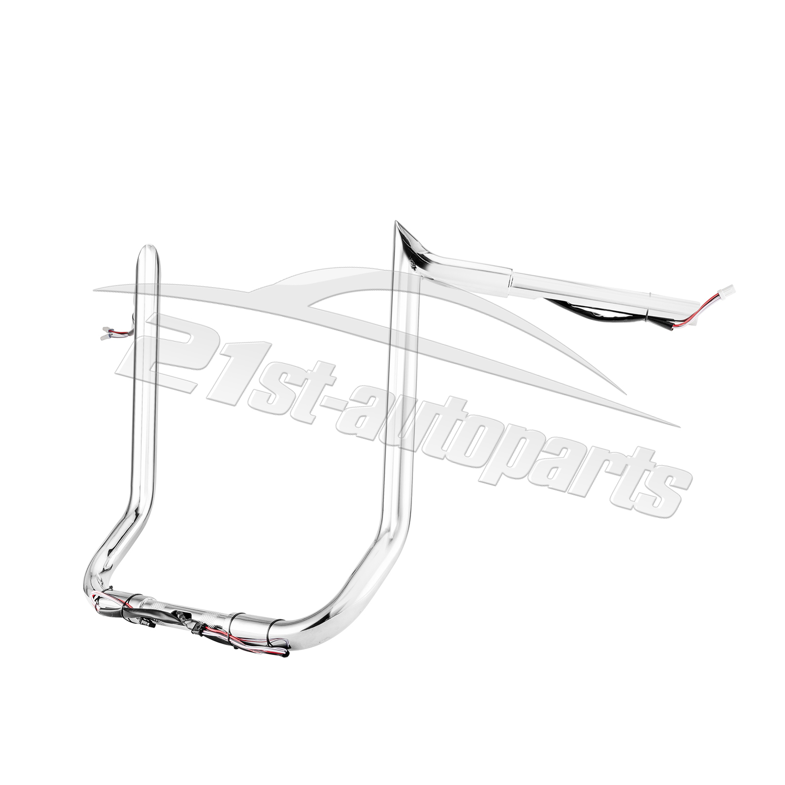 14" Ape Meathook Pre-Wired Handlebars For Harley Ultra Limited Street Glide 14+