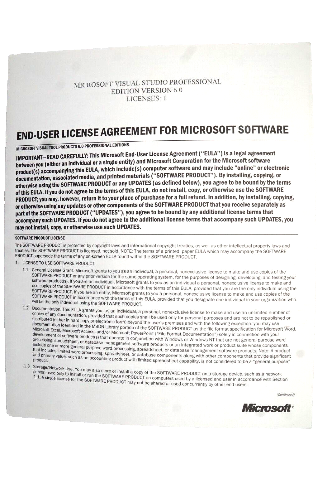 Microsoft Visual Studio Professional 6.0 6 PRO FULL VERSION Windows BASIC C++