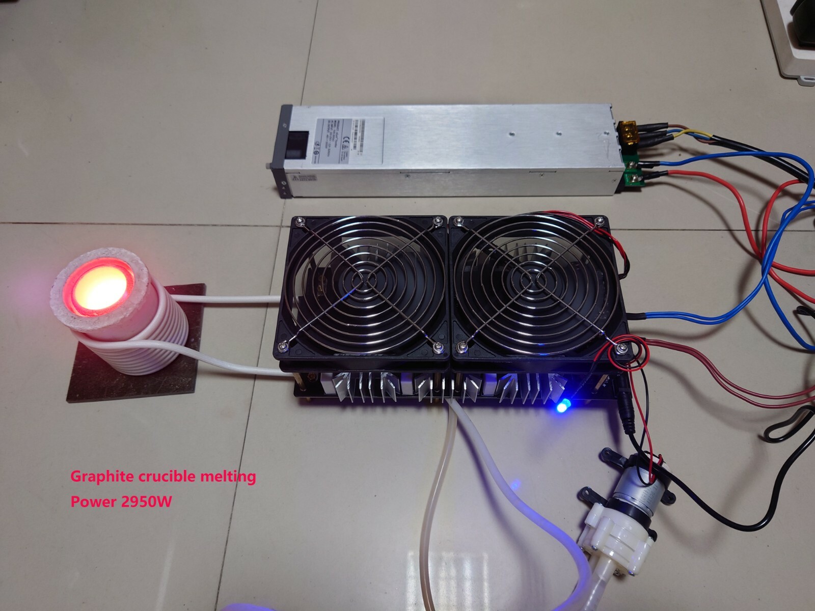 ZVS Induction Heater Module Flyback Driver Heating w/ DC Power Supply 3000W 56A