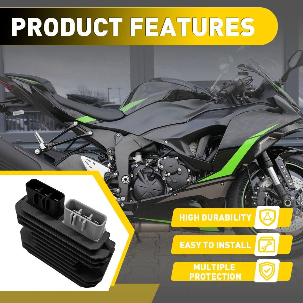For Kawasaki ZX6R ZX-6R Ninja ZX636 2009-2012 Regulator Rectifier