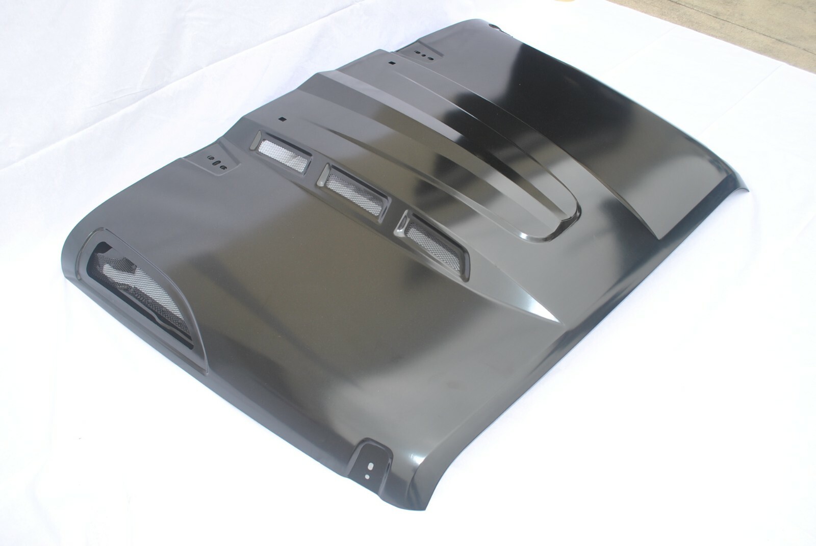 for 2007-2018 Jeep Wrangler Rubicon JK JKU heat extract Vented AVG Steel Hood