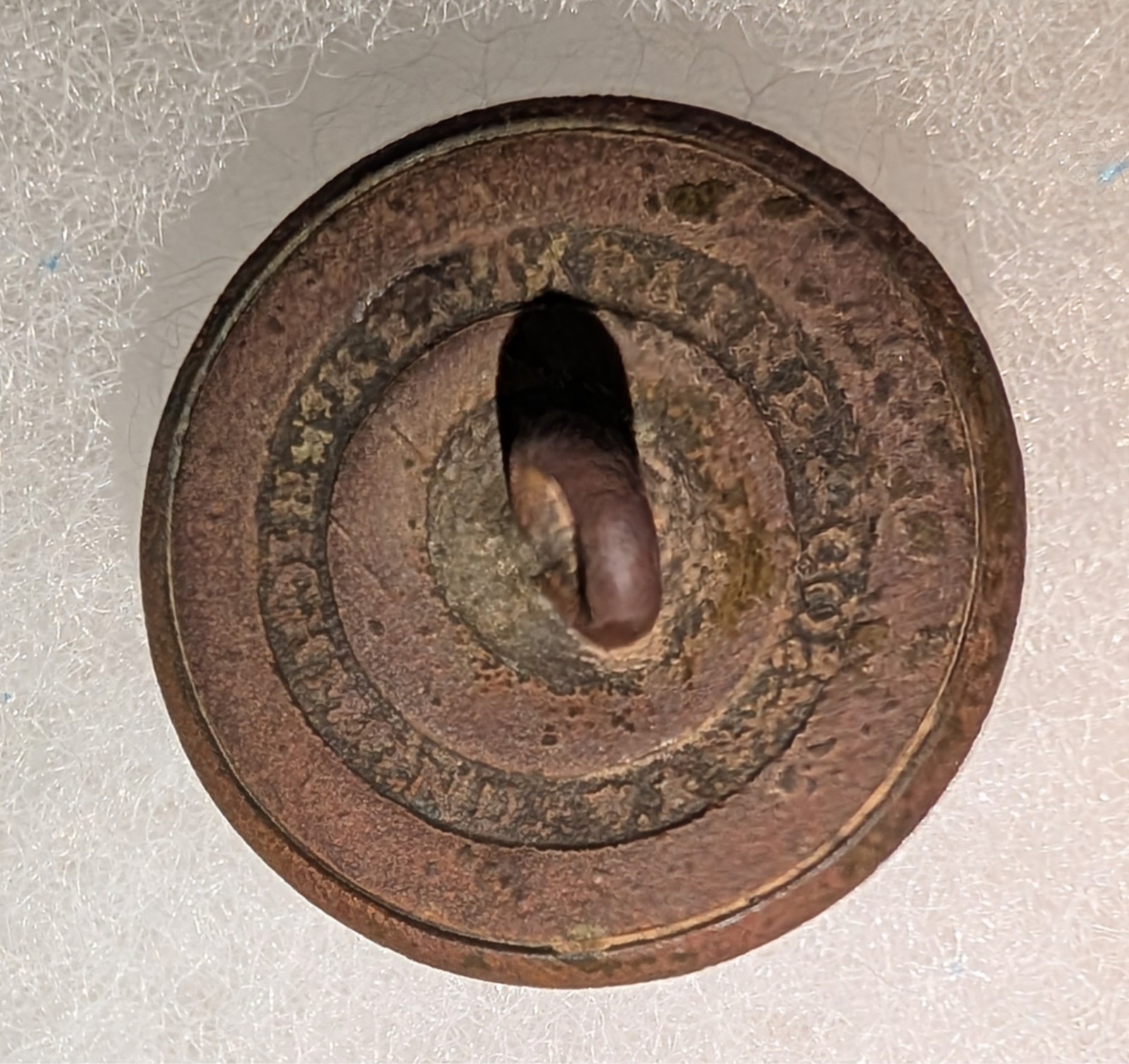 North Carolina State Seal Button - Kent Paine & Co. (Albert NC 1; Tice NC201A1)