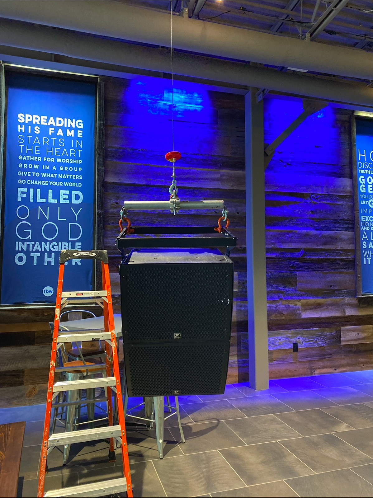 Yorkville PSA1 Custom Made Single Point Hanging Hardware