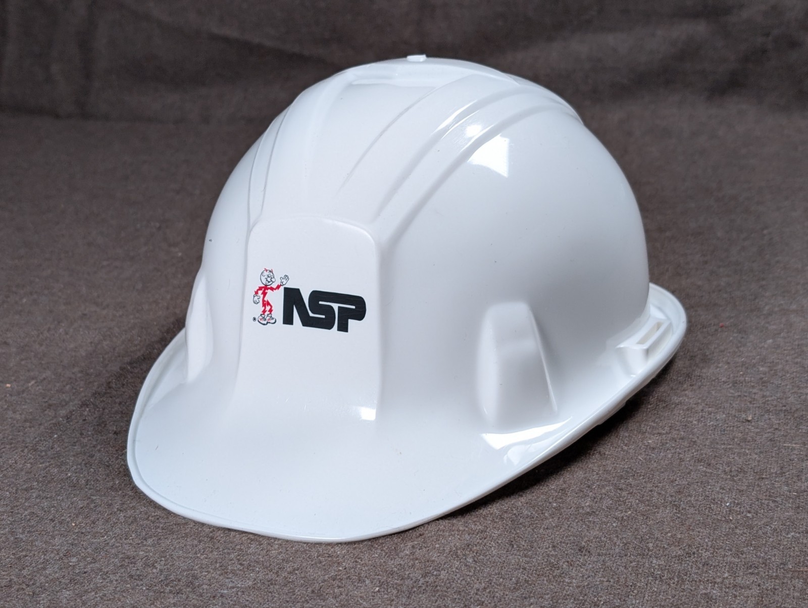 Vintage Reddy Kilowatt NSP Hardhat With Liner