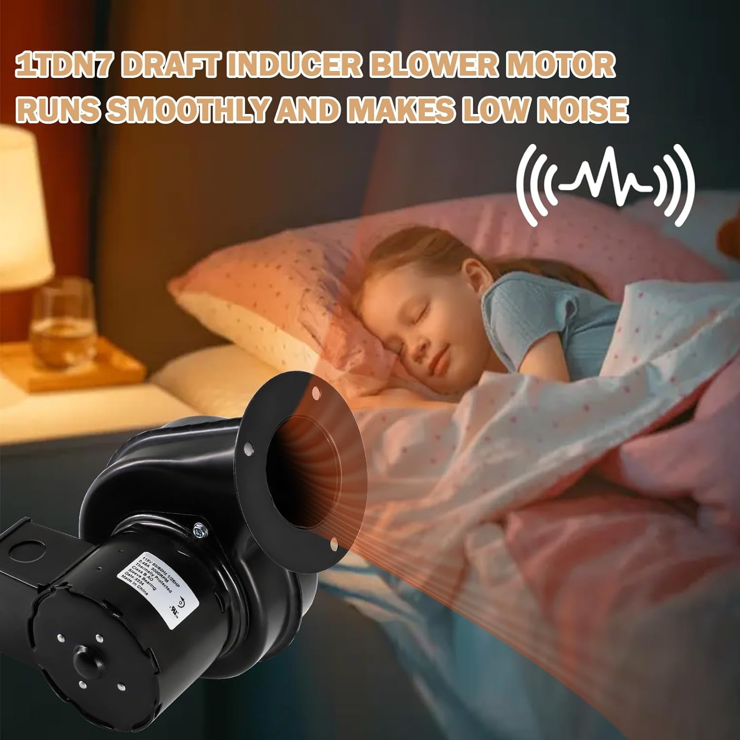For Dayton Model 1TDN7 Blower 50 CFM 3030 RPM 115V 60/50hz 1C180, 4C440