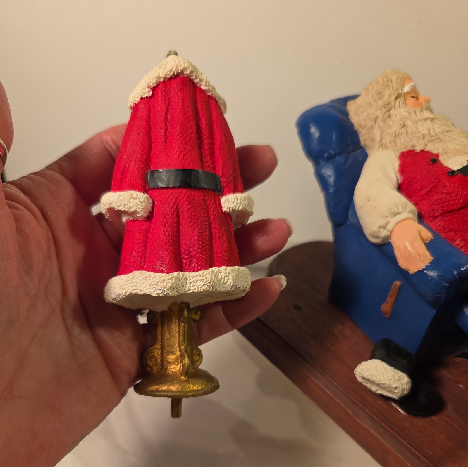 Christmas La-Z-Boy Santa Dog Sleeping Lazyboy Recliner 1994 Dec 26 Rare