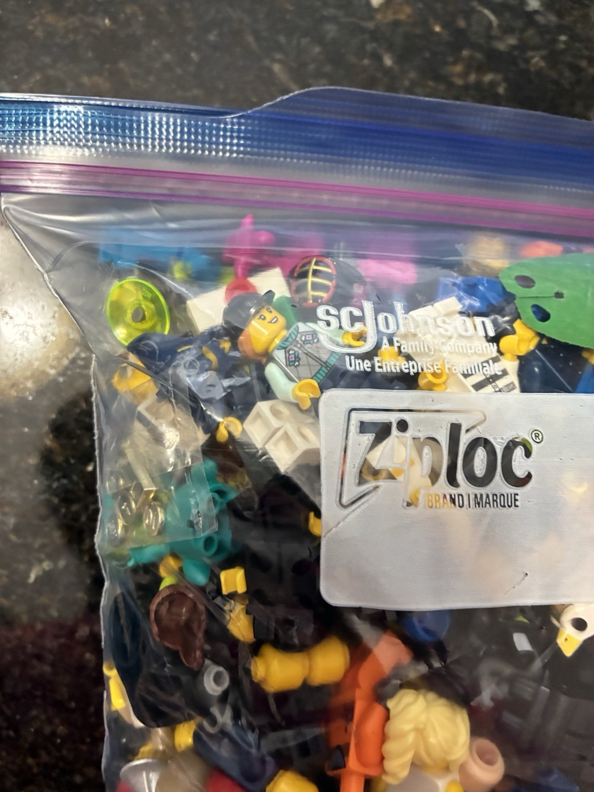 2 lb Plus - 97% LEGO Bulk Minifigure & Accessories Lot - Some DAMAGE/WEAR