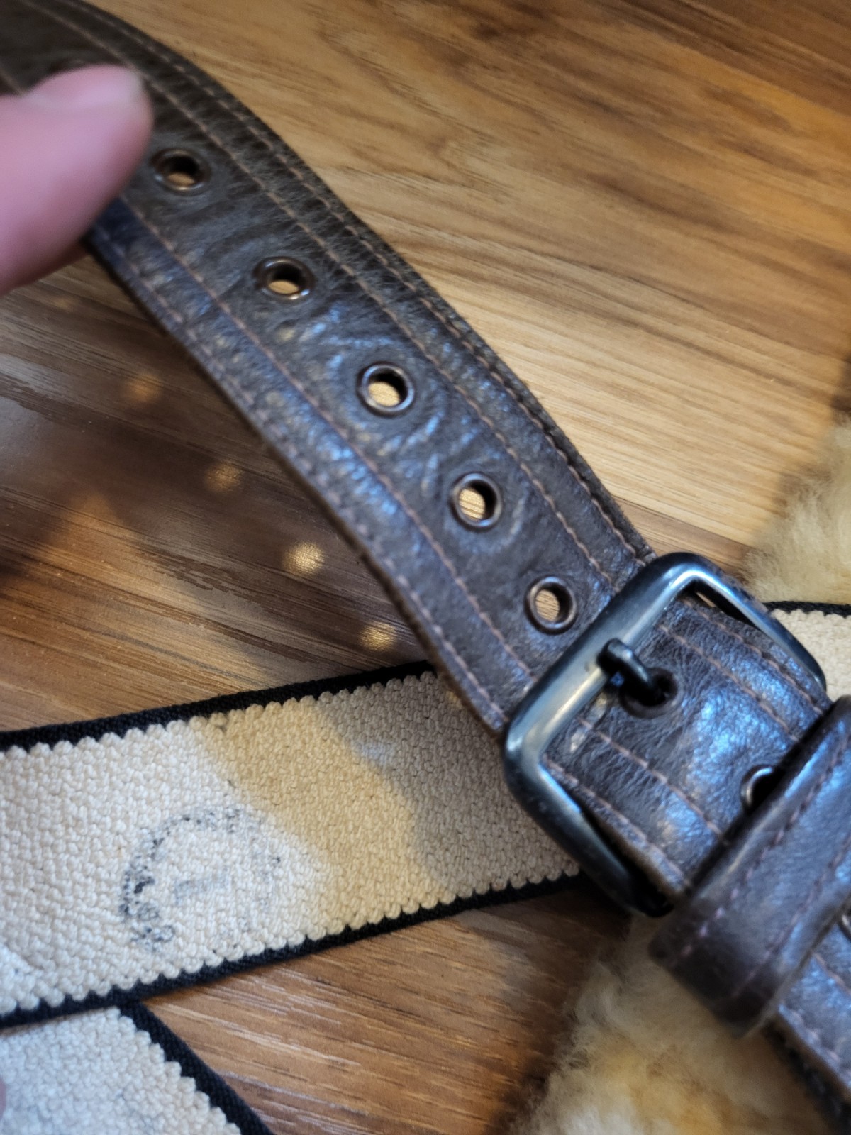 WWII WW2 Sheepskin Leather US AF Army Air Force AN-T-35 Pants & A6 Flight Boots