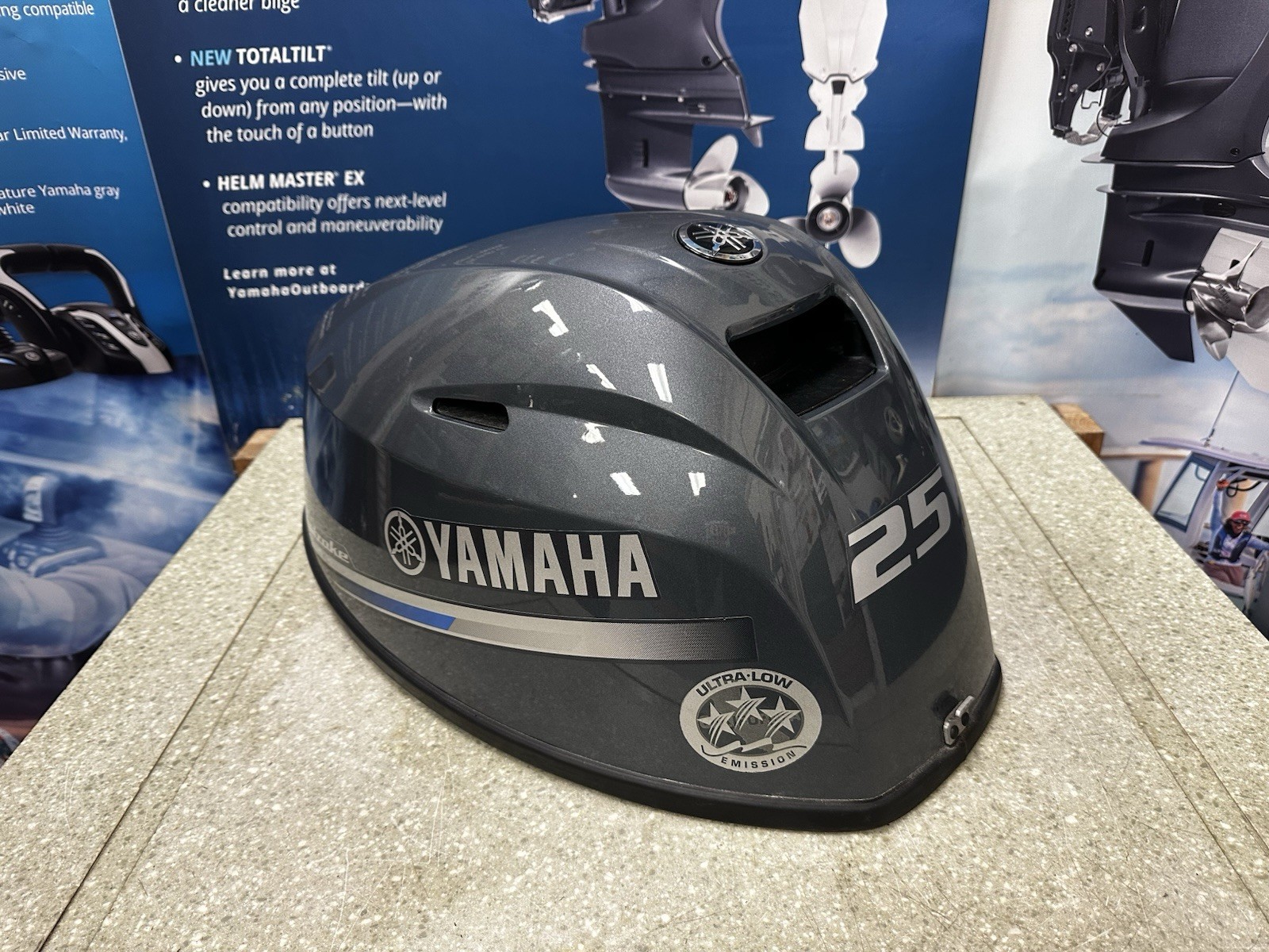 Yamaha Outboard Top Cowling Assembly Fits: F25 2016 - 2025 P#6FM-42610-02-00