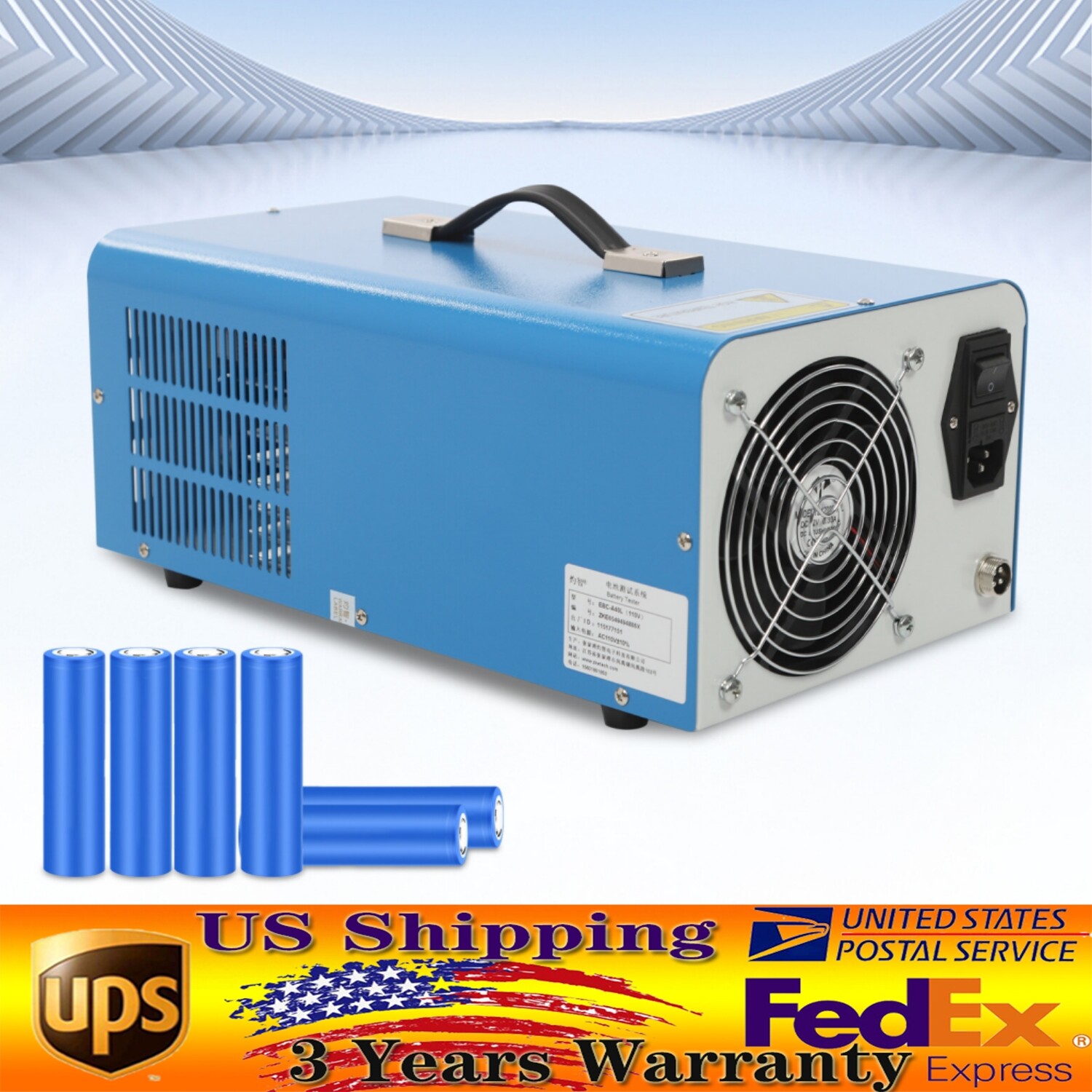 Ebc-a40l High Current Lithium Battery Capacity Tester 200W Charge & Discharge