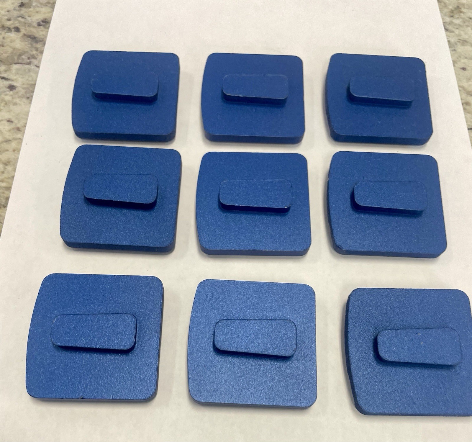 9 Pack Dual PCD Redi Lock CCW Grinding Segments Disc For Husqvarna.