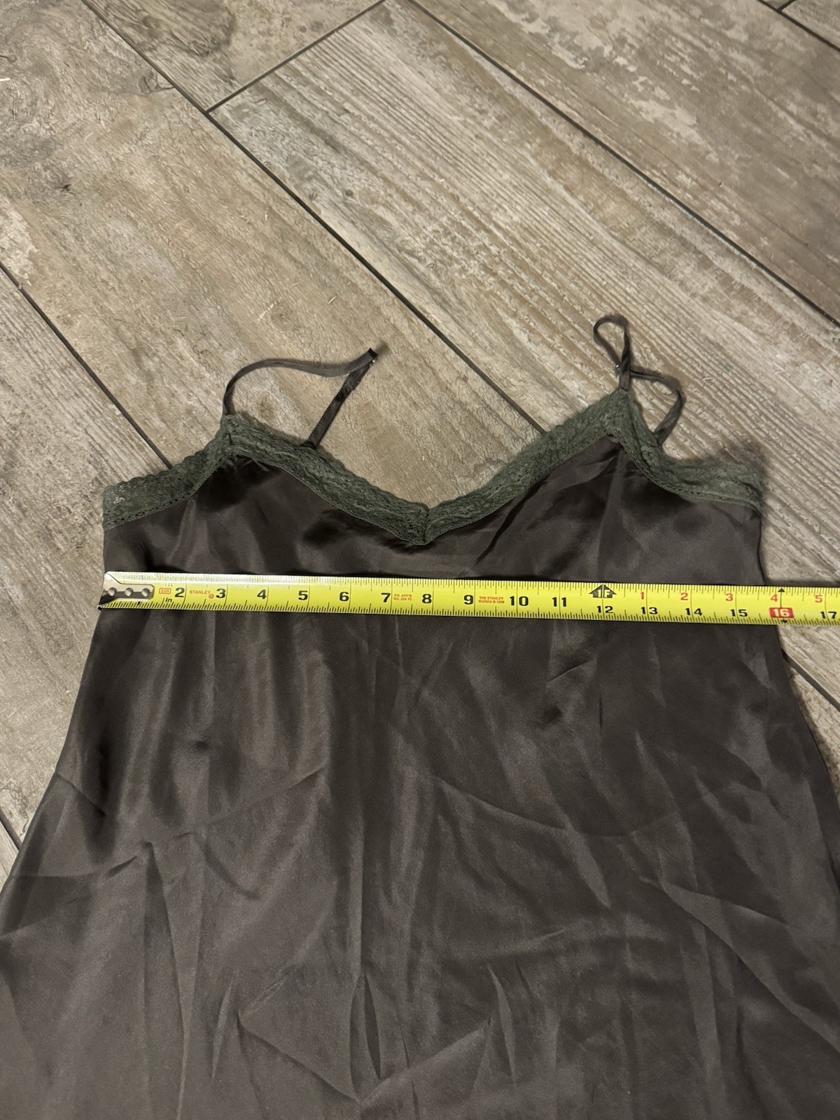 Johnny Was Love Silk Cami Lace Trim Lingerie Size M