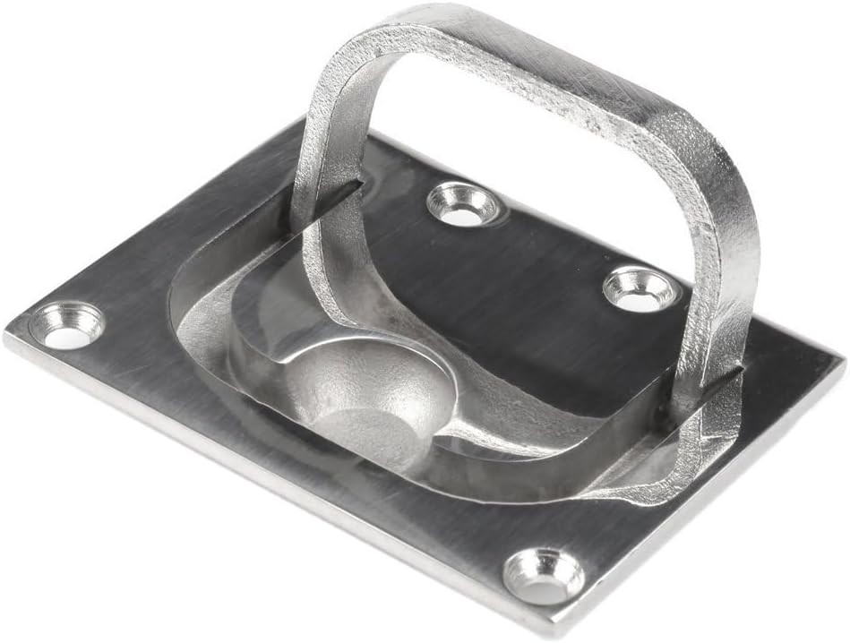 Boat Ring Hatch Pull Flush Lift, Marine Stainless Steel Boat Deck Hatch Handle
