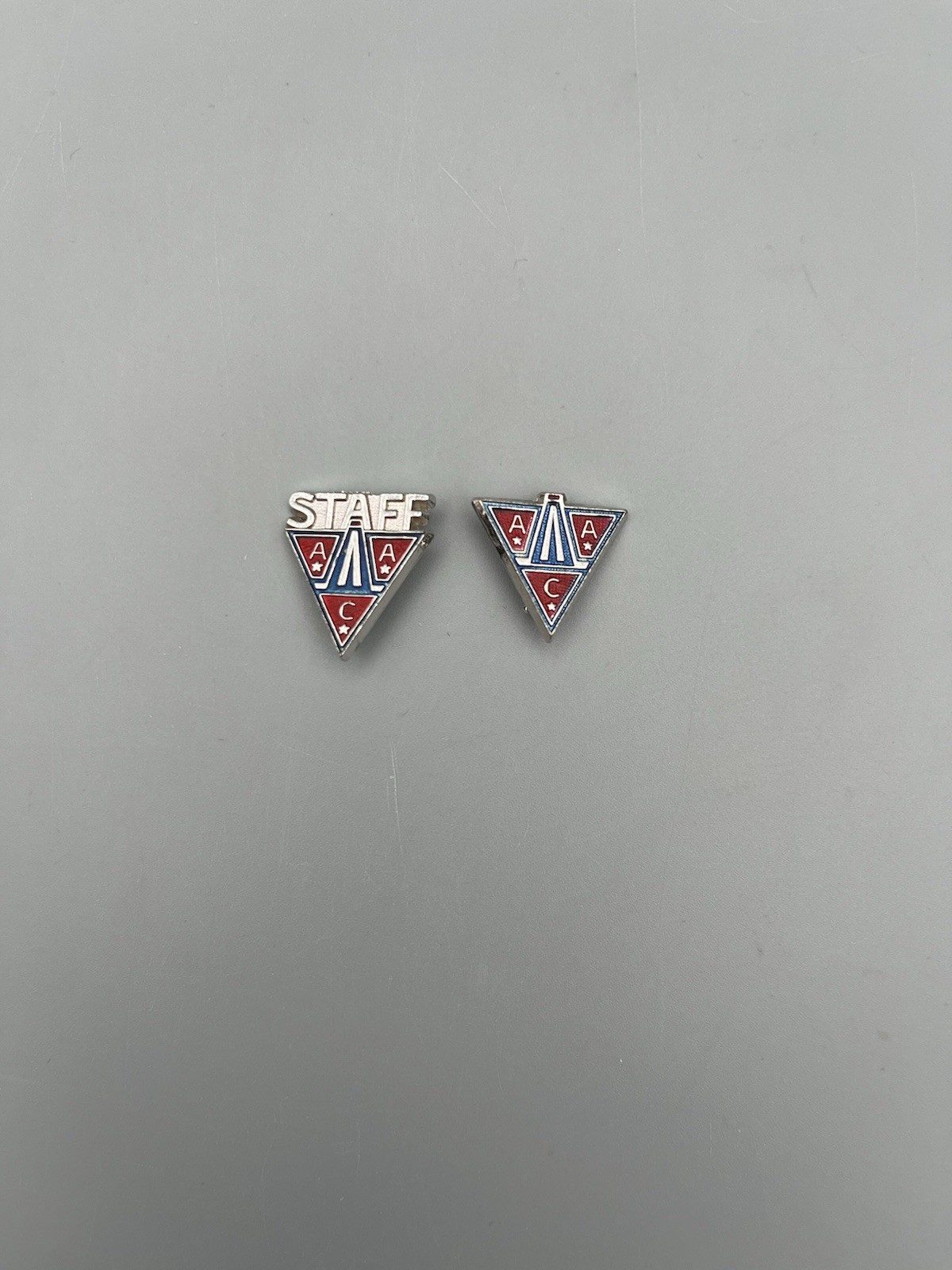 Vintage 1970s American Cheerleaders Association ACA Staff Patch and Pins