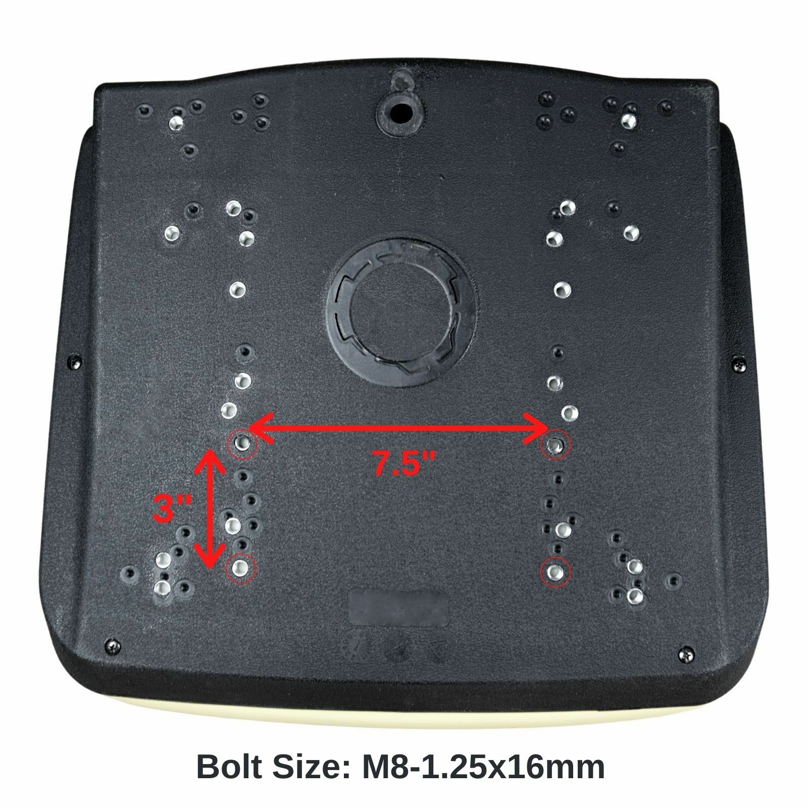 (2 Seats) Black John Deere Gator Seat 6X4 CX 4X2 4X4 HPX TRAIL TX TURF TH 6X4 TE