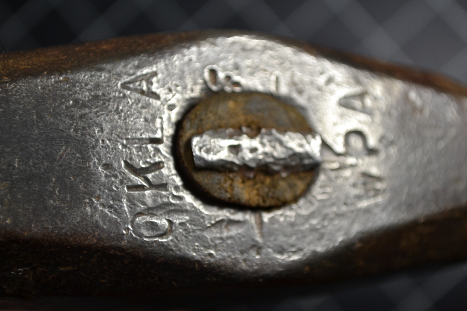 W. P. A. - WORKS PROGRESS ADMINISTRATION - OKLAHOMA WPA - 3# STRIKING HAMMER