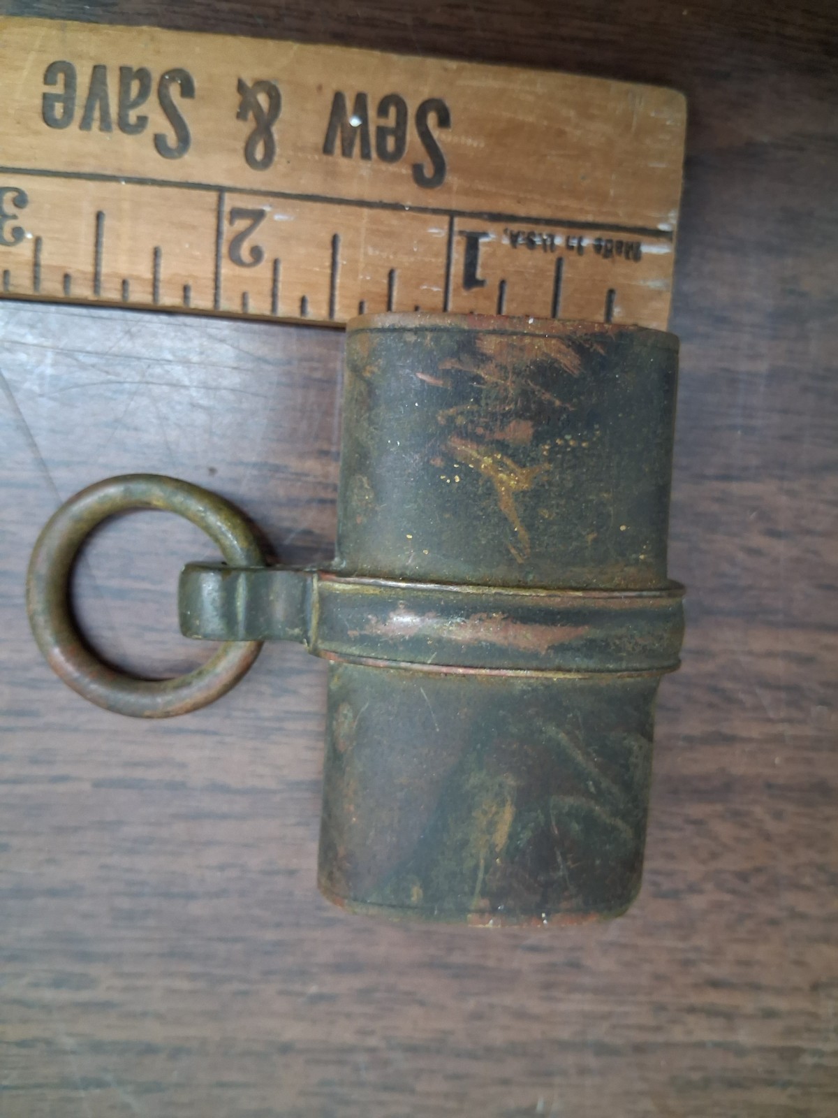 Civil War Era Officer's Sword Fitting with Hanging Ring