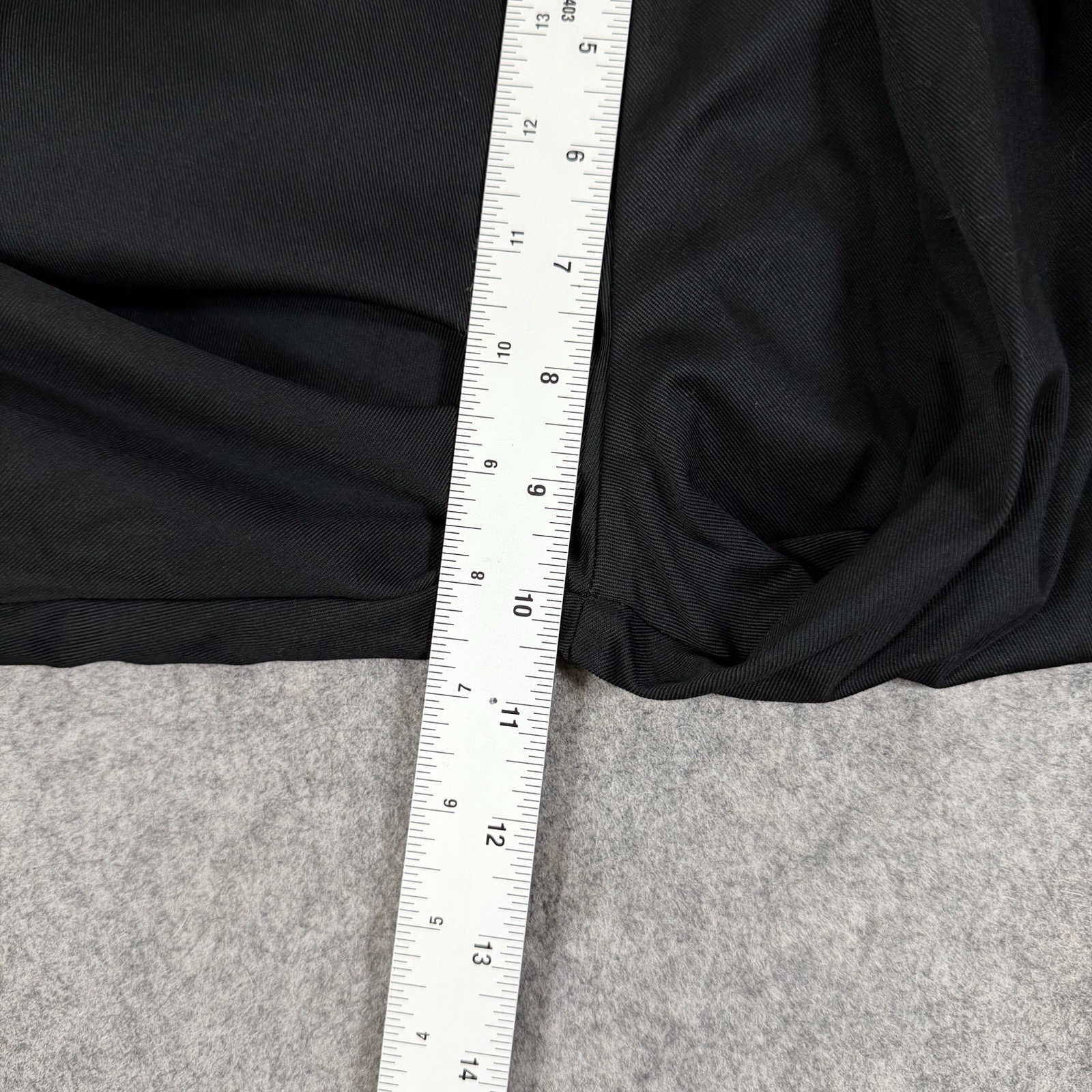 Chef Works Lightweight Slim Pants Men's Size Large (Actual Fits 35x32) Black NWT