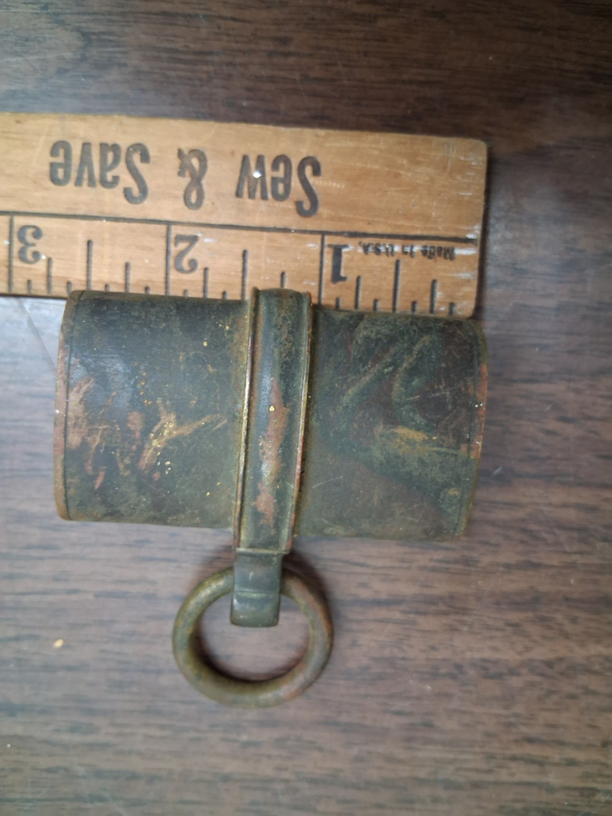 Civil War Era Officer's Sword Fitting with Hanging Ring