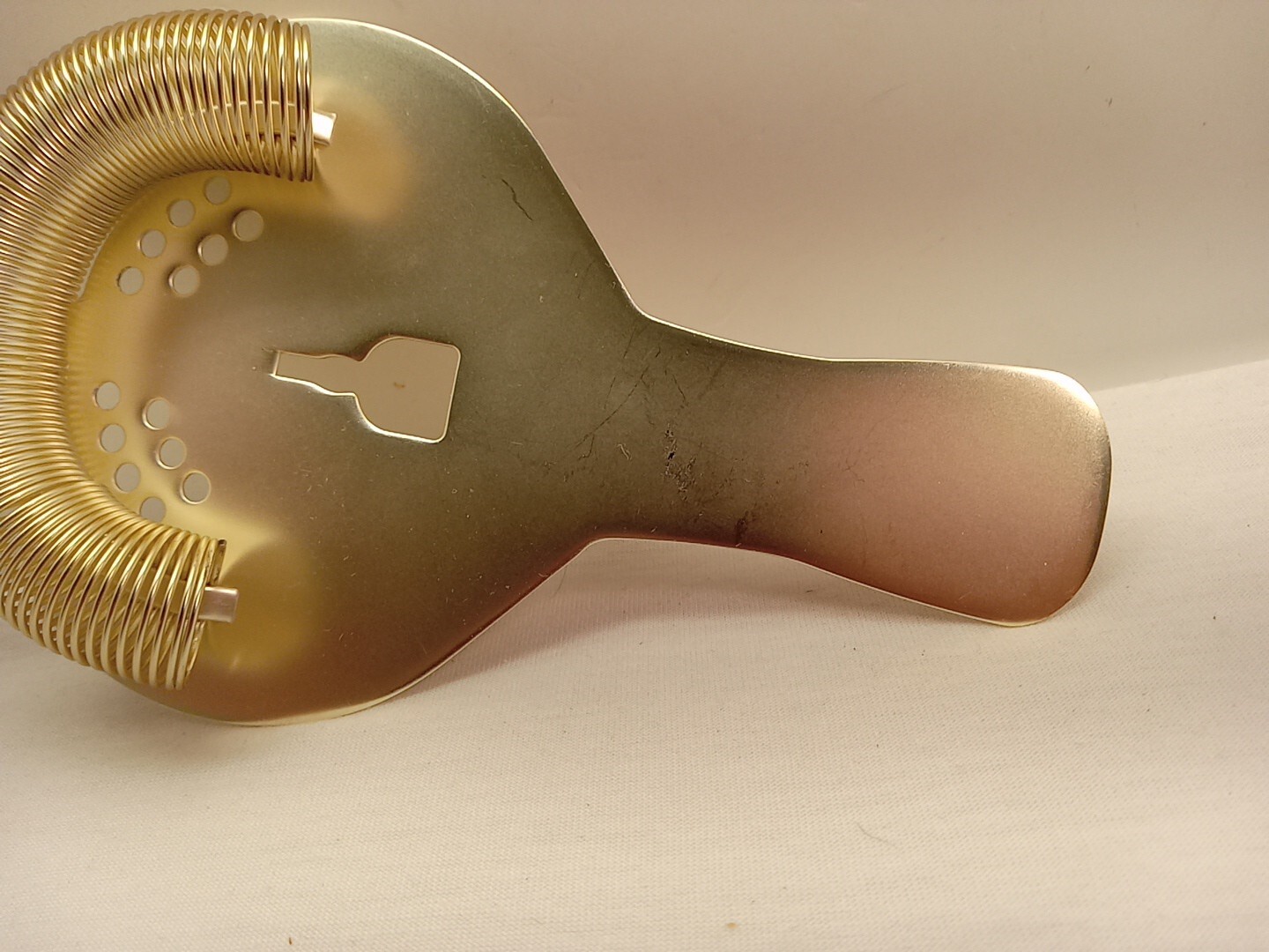 Grand Marnier Stainless Steel Bar Strainer 6" Long